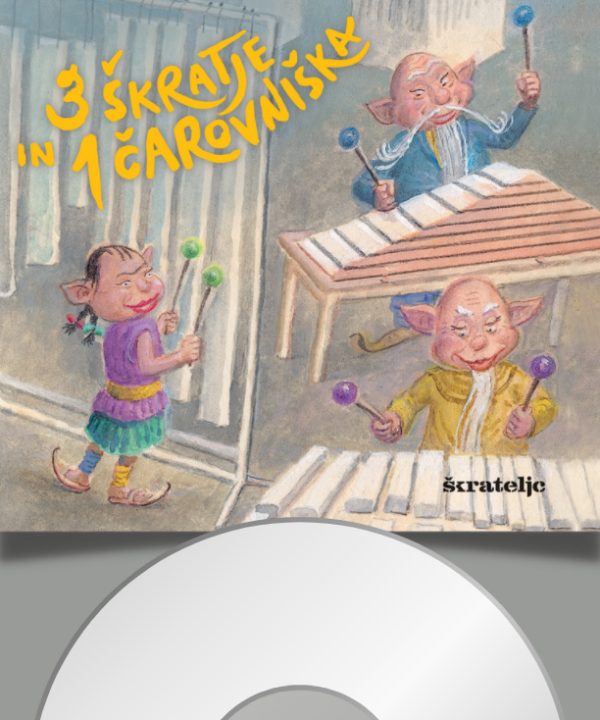 Škrateljc Pravljične poti Slikanice CD