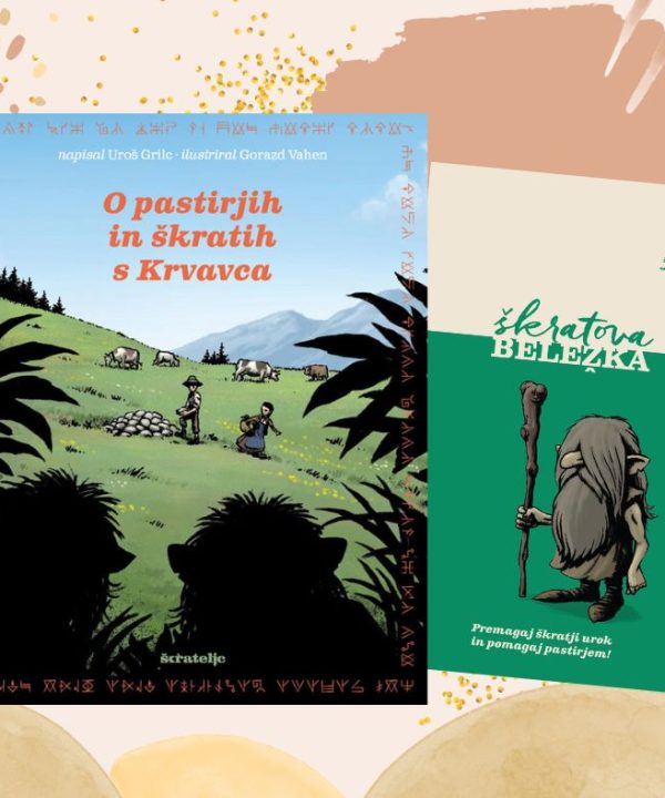 Pravljični komplet Pot pastirskih škratov na Krvavcu